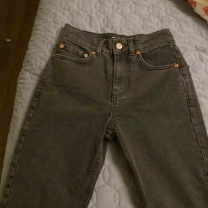 Brand new ASOS petite black jeans. Straight leg.